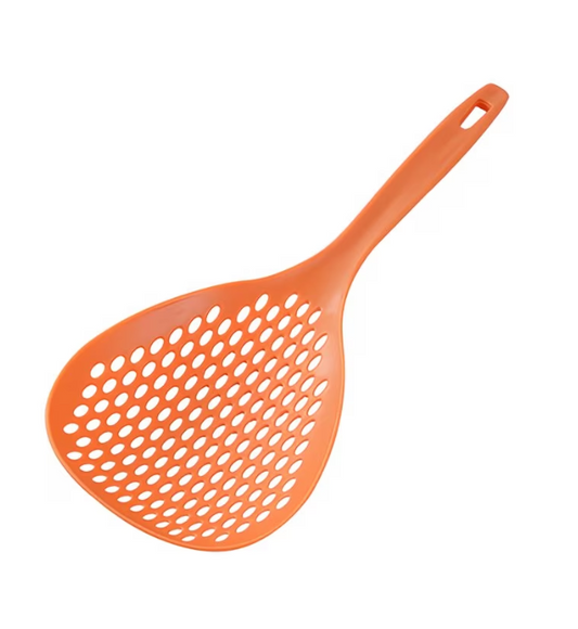 Household Noodle Scoop, Large Strainer Spoon for Noodles, Dumplings, and Wontons