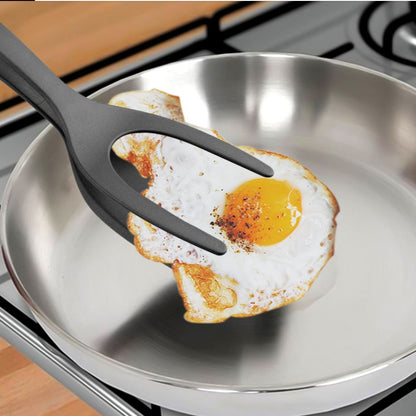 2-in-1 Nylon Egg & Steak Spatula - Heat Resistant Non-Stick Turner