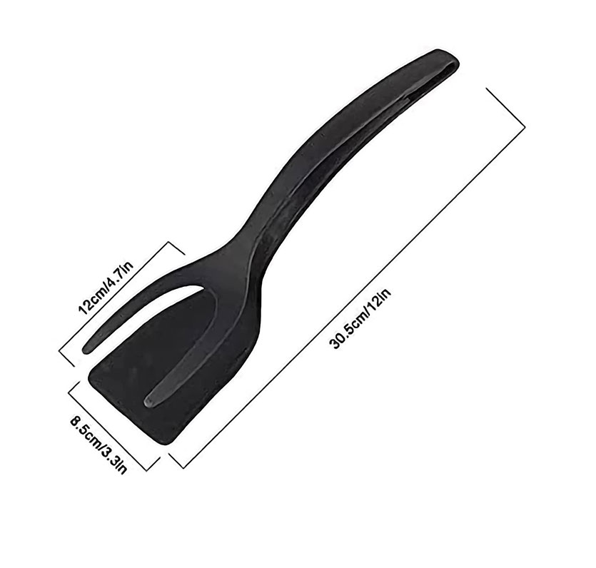 2-in-1 Nylon Egg & Steak Spatula - Heat Resistant Non-Stick Turner