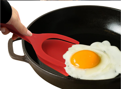 2-in-1 Nylon Egg & Steak Spatula - Heat Resistant Non-Stick Turner