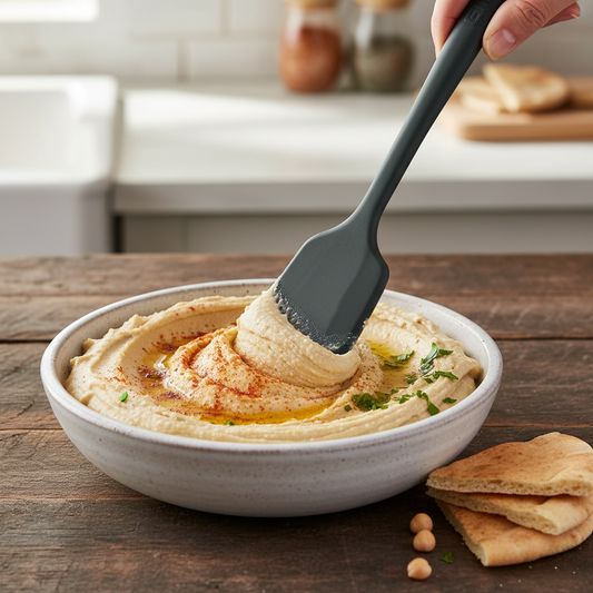 Heat Resistant Non Stick Flexible Turner for Mixing, Spreading and Scraping