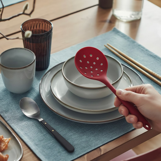 Silicone Hole Spatula for Cooking Heat-Resistant