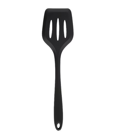 Premium Heat-Resistant Silicone Slotted Turner Spatula