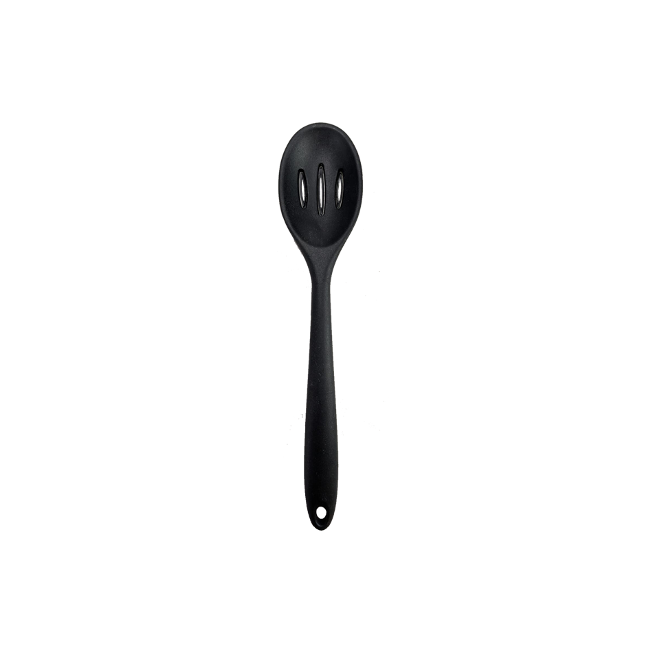 BPA- Free Silicone Slotted Spoon - For Frying & Draining