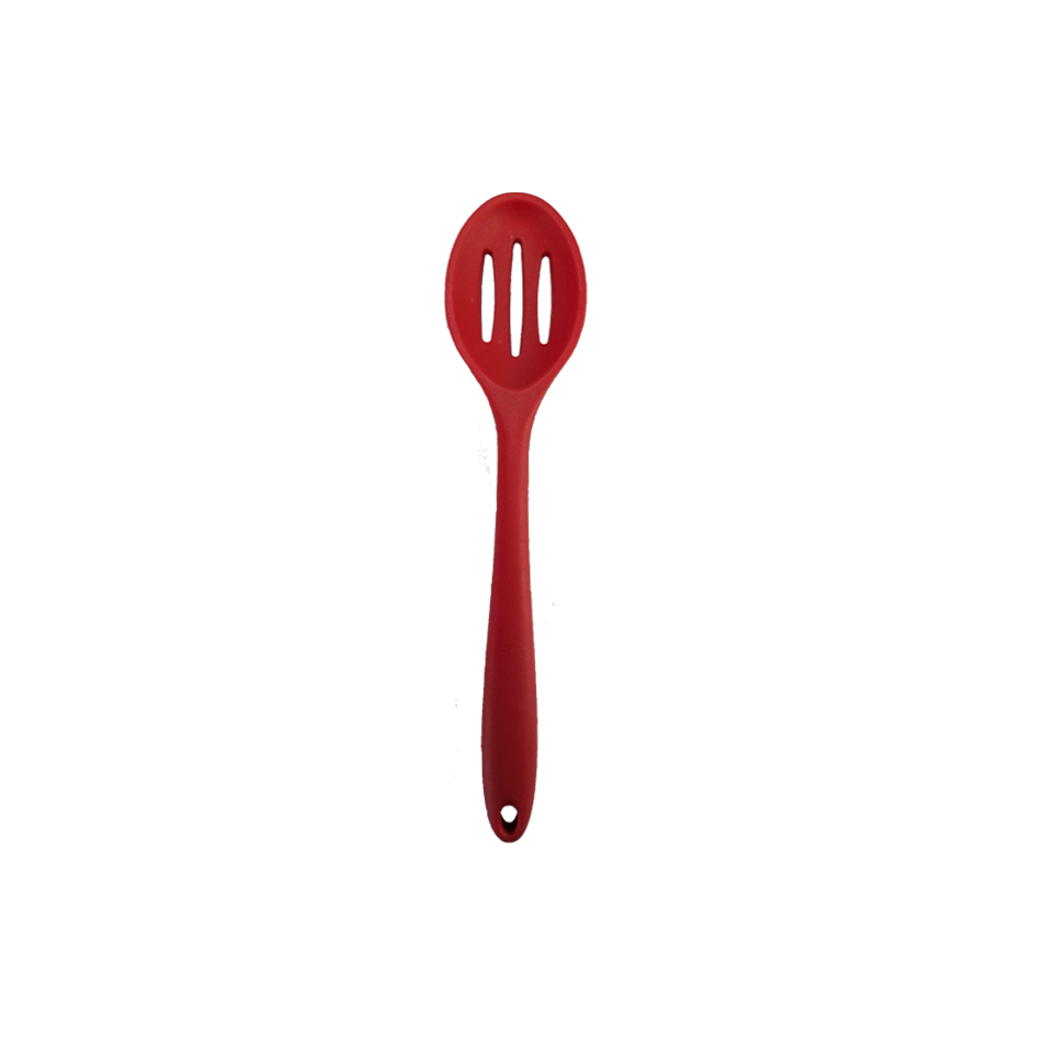 BPA- Free Silicone Slotted Spoon - For Frying & Draining