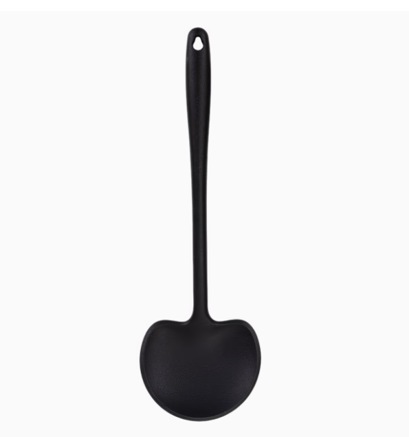 Premium Silicone Mushroom Style Cooking Spoon - 13 Inch BPA Free Kitchen Utensil for Cooking, Mixing & Serving
