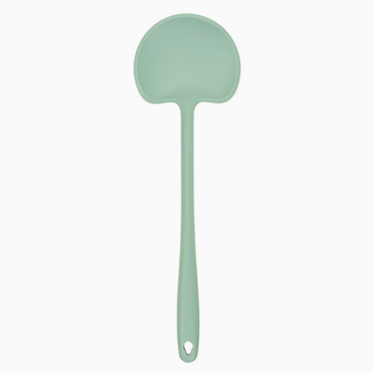 Premium Silicone Mushroom Style Cooking Spoon - 13 Inch BPA Free Kitchen Utensil for Cooking, Mixing & Serving