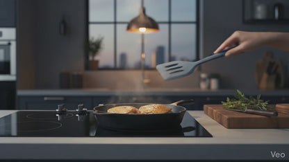 Blue Slotted Spatula Heat-Resistant