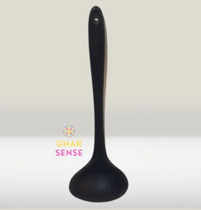 Silicone Spoon, Silicone Deep Soup Spoon, Heat Resistant Non-Stick Cooking Spoon