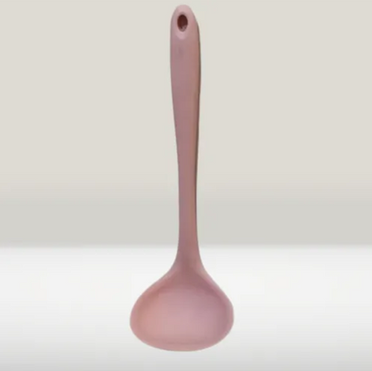 Silicone Spoon, Silicone Deep Soup Spoon, Heat Resistant Non-Stick Cooking Spoon