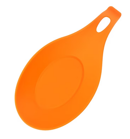 Heat-Resistant Silicone Spoon Holder Fork Spatula Rack Shelf Organizer