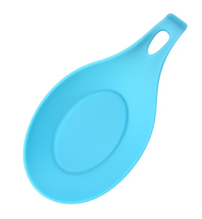Heat-Resistant Silicone Spoon Holder Fork Spatula Rack Shelf Organizer