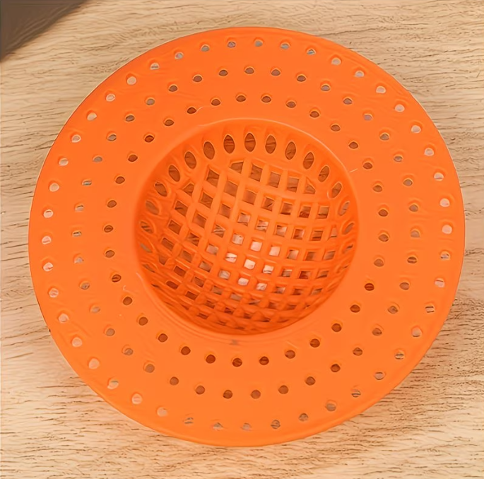 Plastic Kitchen Sink Strainer & Bathroom Hair Catcher