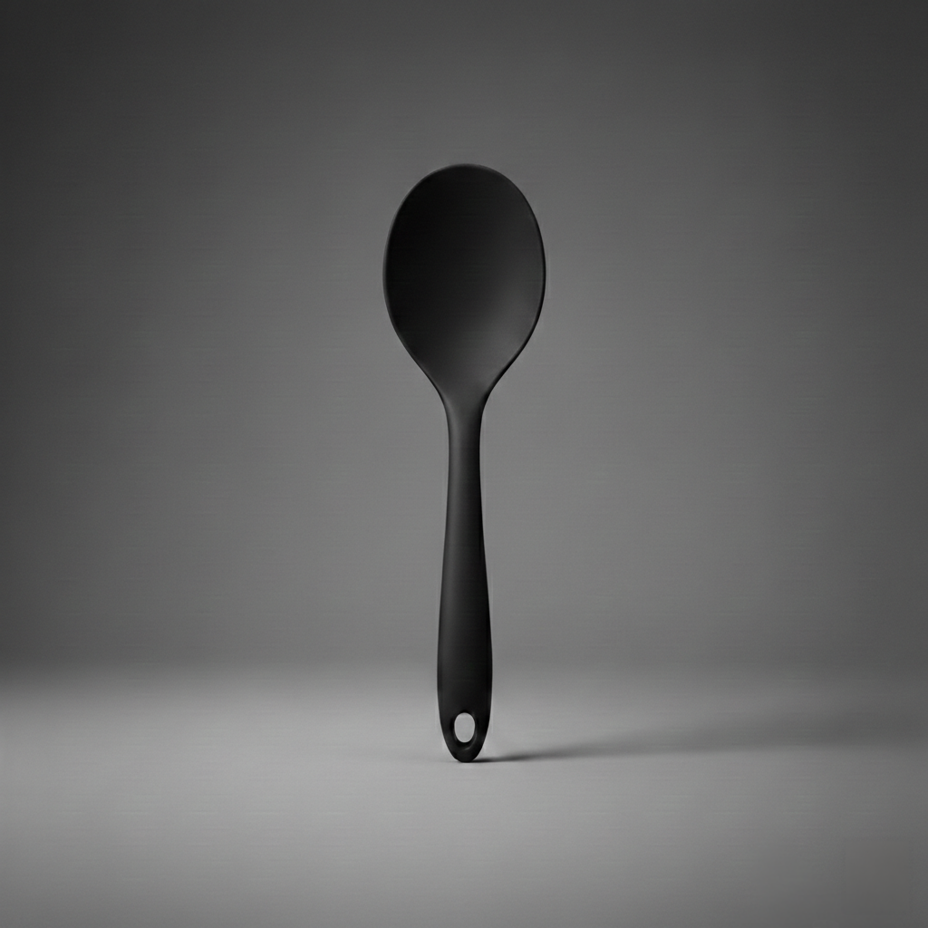 Silicone Rice Spoon Heat Resistant Non-Stick Rice Paddle Cooking Spatula Kitchen Utensil